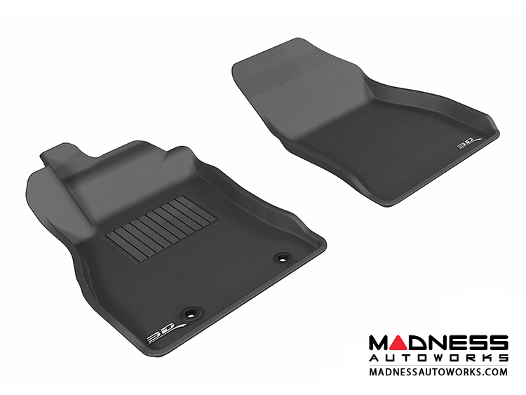 Nissan Juke Floor Mats (Set of 2) Front Black by 3D MAXpider